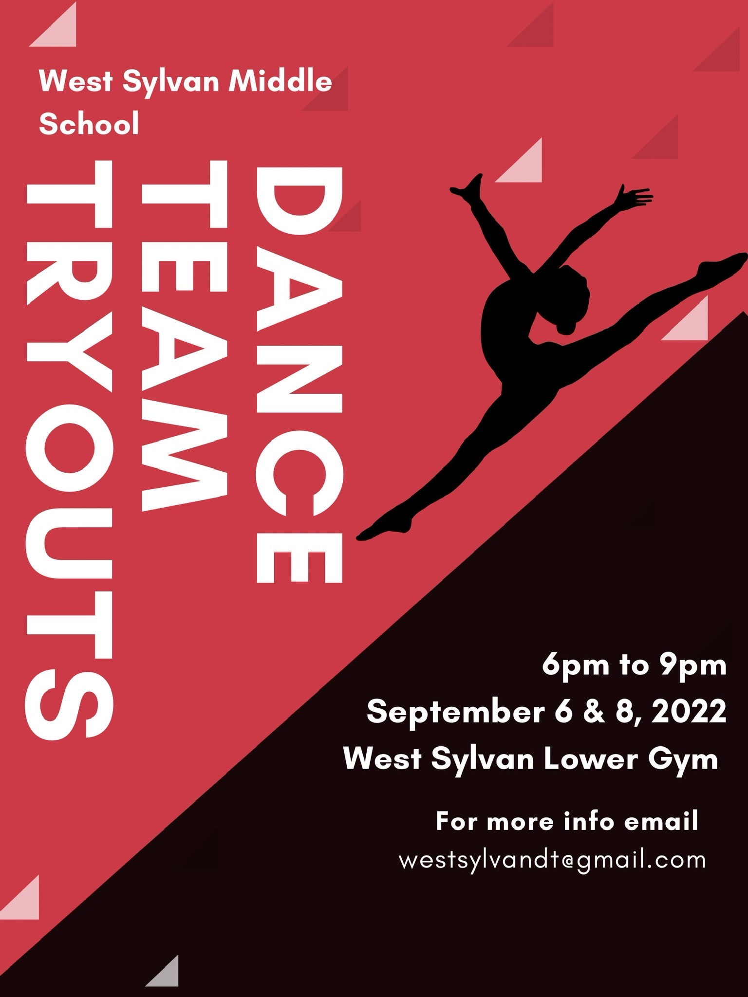 Dance Team Flyer